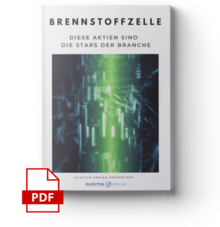Cover des PDF-Reports: Brennstoffzelle - Diese Aktien sind die Stars der Branche 