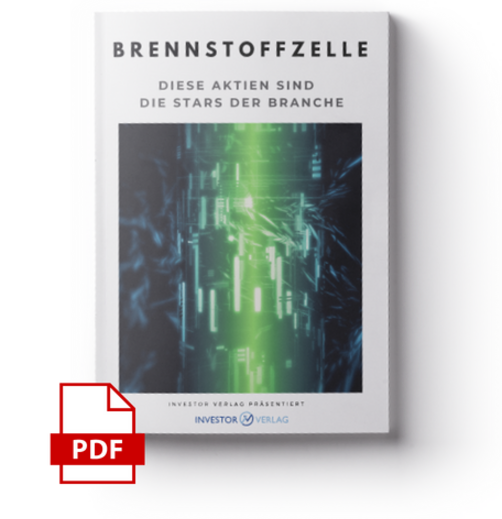 Cover des PDF-Reports: Brennstoffzelle - Diese Aktien sind die Stars der Branche 